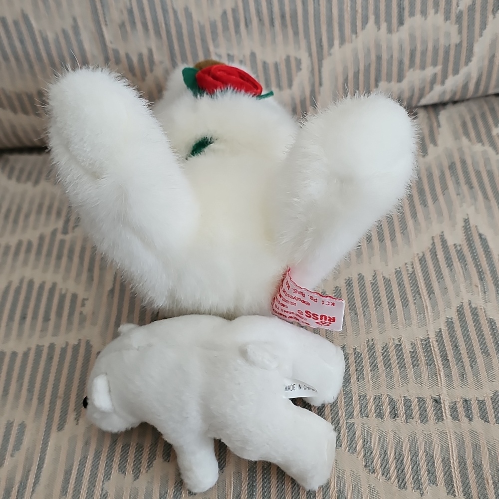 Vintage Russ Berrie Mama & Baby Bear "Creampuff" - Picture 10 of 12